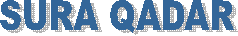 SURA QADAR